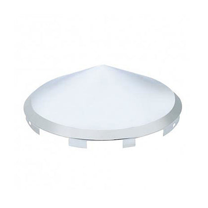 United Pacific - Universal Chrome Pointed Front Hub Cab - 7/16"