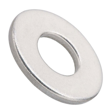 5/16" Stainless Steel MS812 Flat Washer - 0.344" ID x 0.688" OD x 0.065" Thick