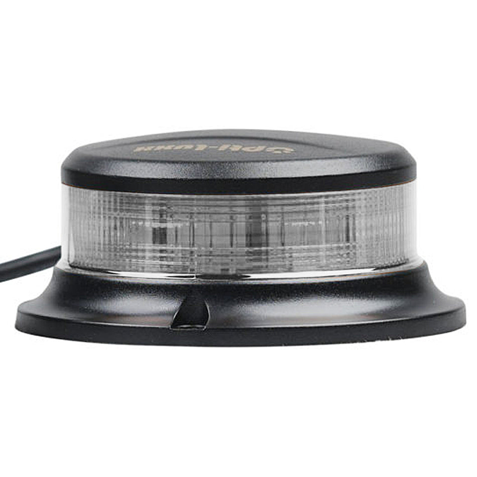Opti-Luxx - Bristol 4" Class 1 Low Profile Beacon Light - Magnet Mount (Clear/Amber)
