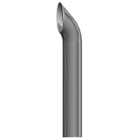 (3) Curved End Exhaust Stacks For HO Scale Trucks – Don Mills Models 87-53 – Pewter Unpainted