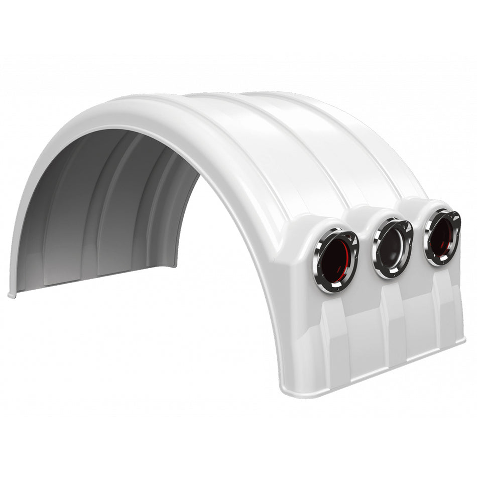 Minimizer 2480 ‘Texas Double’ Single Axle Fender for 24.5" Dual Tires