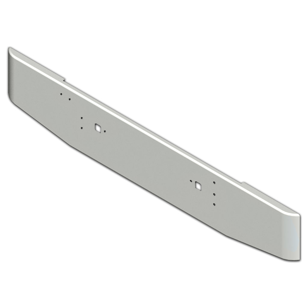 International Harvester 9300 or 9670 16" 7GA Chromed Steel Tapered & Rolled End Bumper