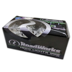 Roadworks 3/4" HERO MINI Watermelon LED Light (Red Light & Clear Lens) 8Pk