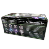 Roadworks 3/4" HERO MINI Watermelon LED Light (Amber Light & Clear Lens) 8Pk