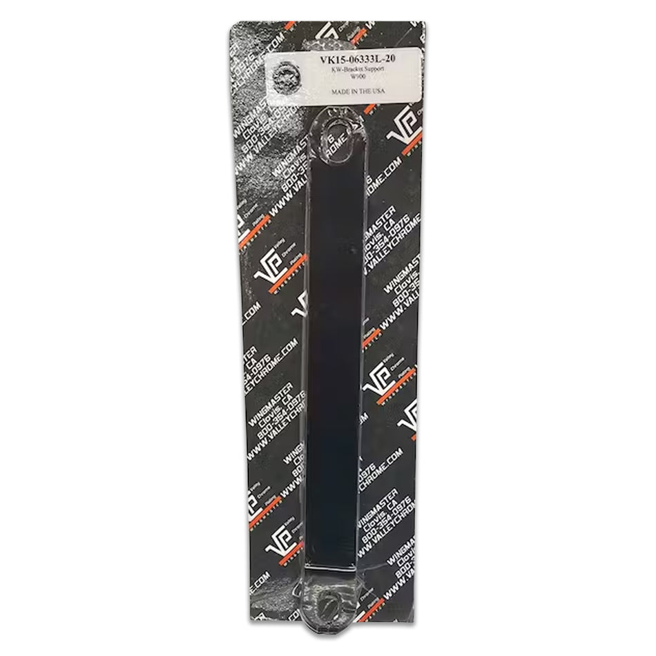 Valley Chrome - Kenworth W900 Bumper Support Bracket for 20" Bumpers (Black)