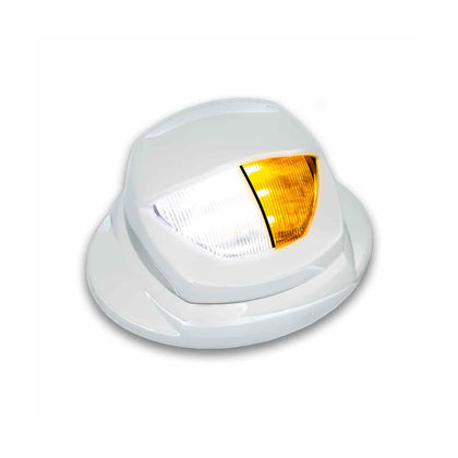 White Courtesy & Amber Marker Auxiliary Mini Step LED with KW OE Plug