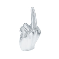 United Pacific - Chrome "Middle Finger" Hood Ornament (Various Colors)