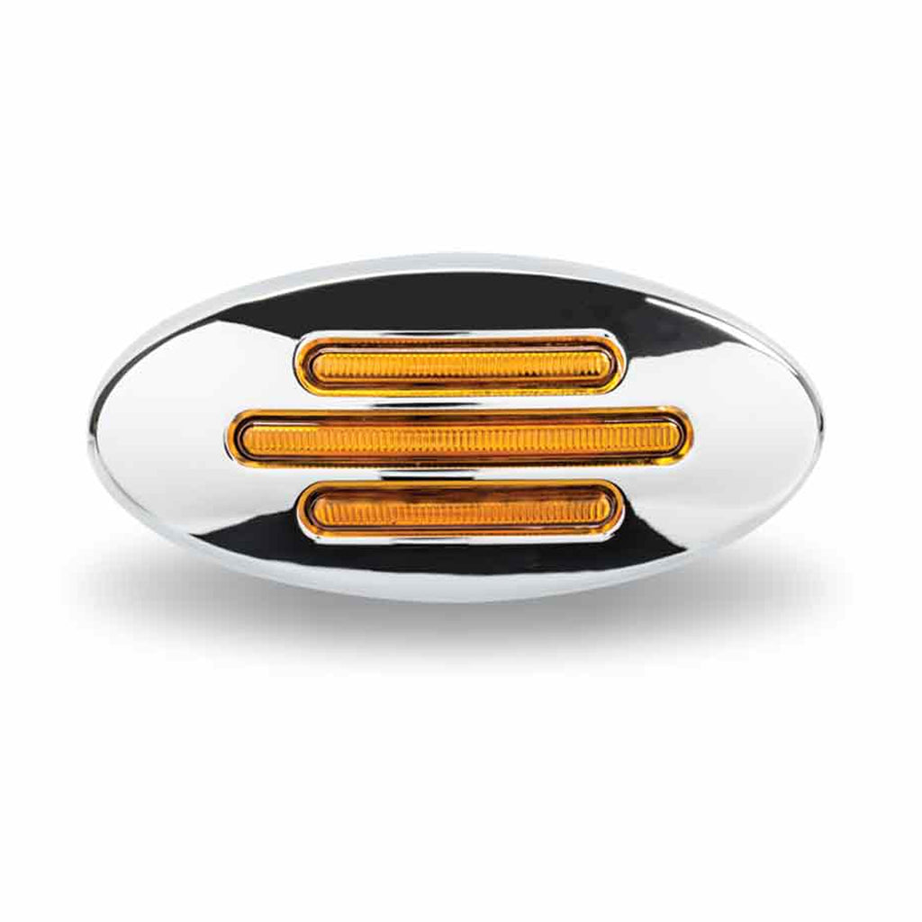 Trux Peterbilt Fender 15 Diode Amber LED Turn or Marker Flatline Light