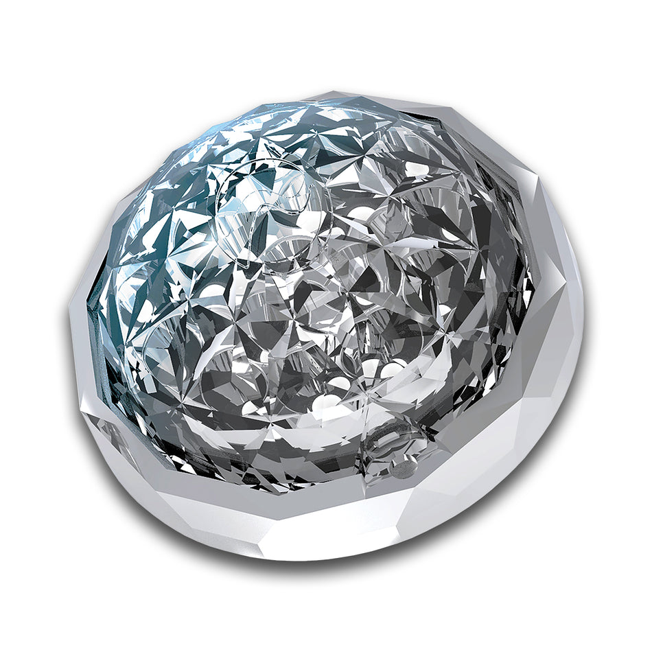 Jeweled Series Low Profile Hero Watermelon Light (Amber LEDs/Clear Lens)