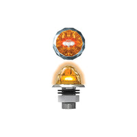 Jeweled Series 3/4" Mini Hero Watermelon Light (Amber LEDs/Amber Lens)