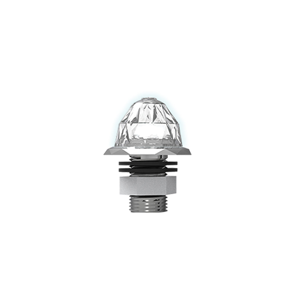 Jeweled Series 3/4" Mini Hero Watermelon Light (White LEDs/Clear Lens)