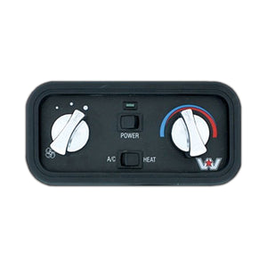 United Pacific - Chrome AC Control Knob for Western Star