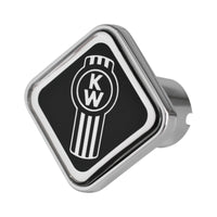 Delpann - Kenworth Black Logo Knob (Square or Octagon)