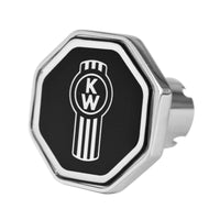 Delpann - Kenworth Black Logo Knob (Square or Octagon)