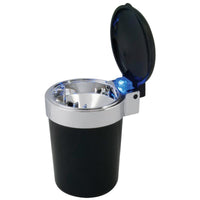 RoadPro - Self-Extinguishing Ashtray w Blue LED Light