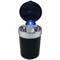 RoadPro - Self-Extinguishing Ashtray w Blue LED Light
