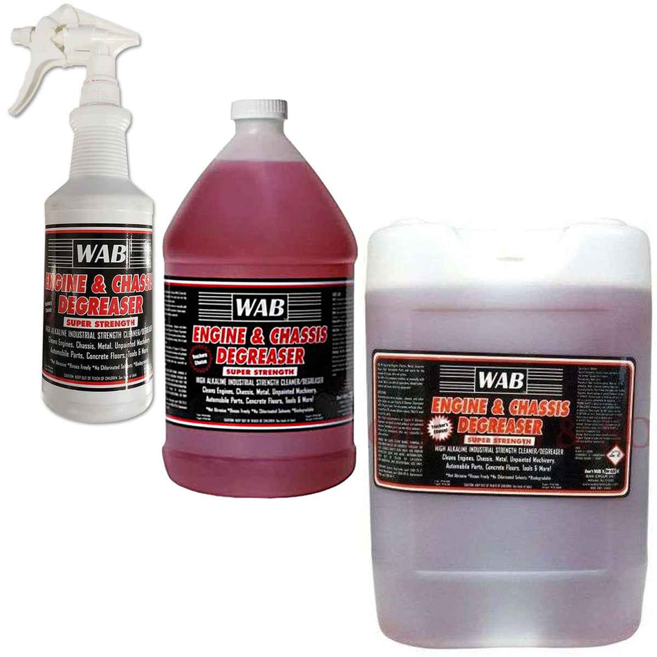 WAB - Engine and Chassis Degreaser (1 Qt. or 1 Gal. or 5 Gal.)