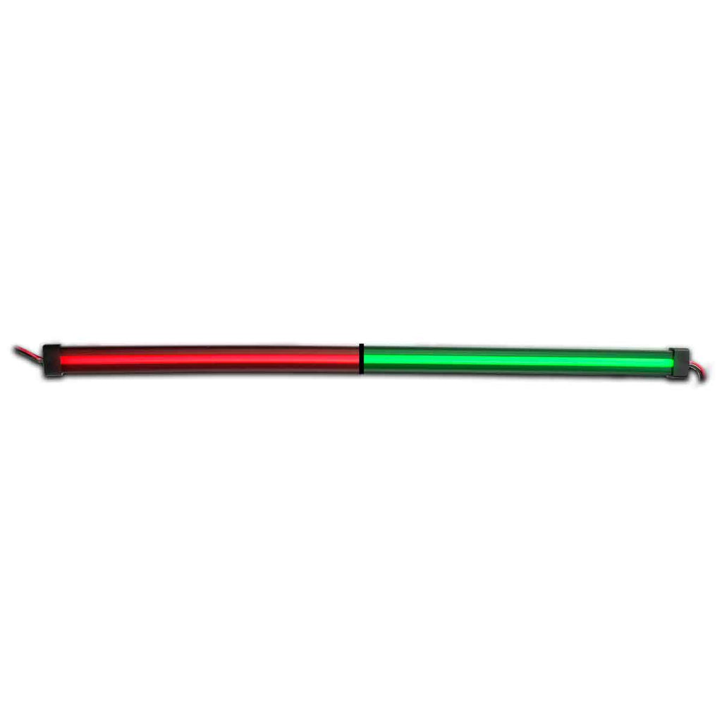 Trux - 24″ Clear Red to Green Auxiliary Center Glow Strip LED Light (120 Diodes)
