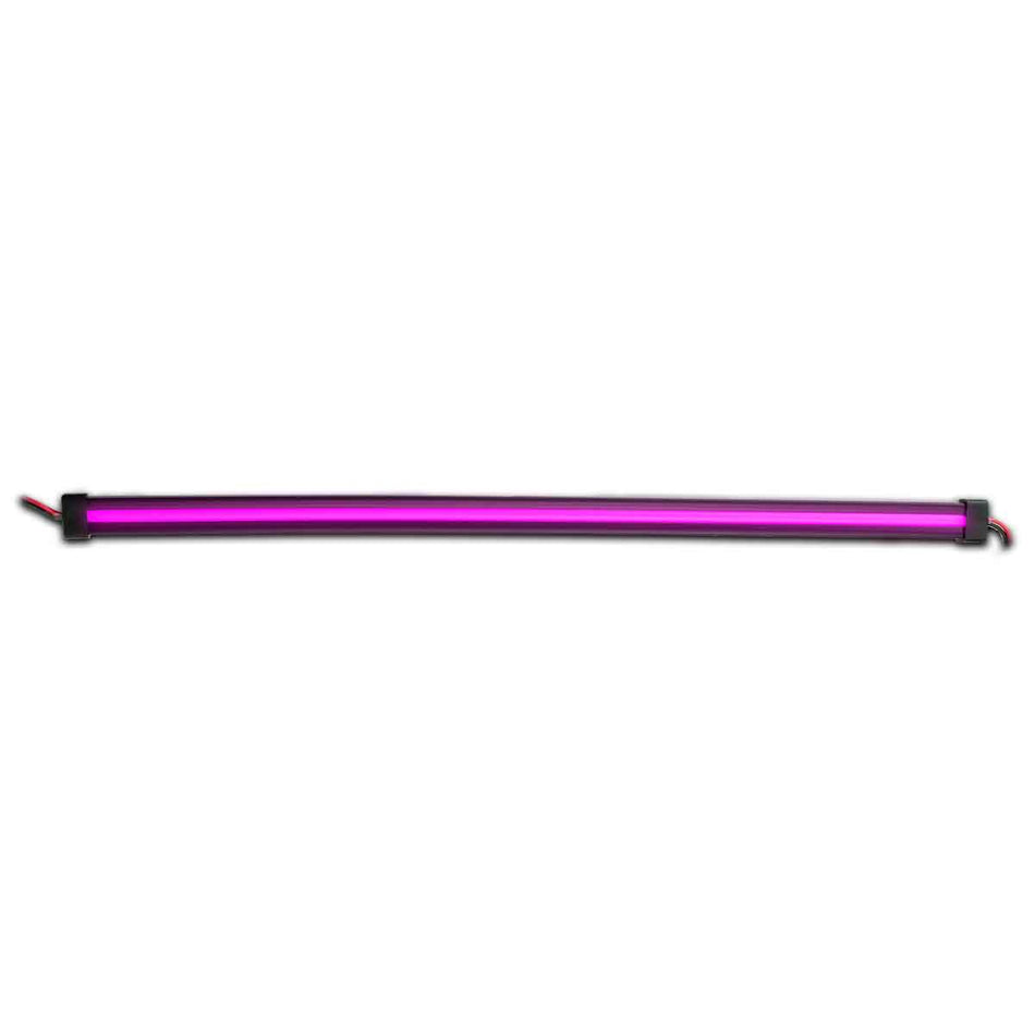 Trux - 24" Clear Red to Purple Aux. Center Glow Strip LED Light (120 Diodes)