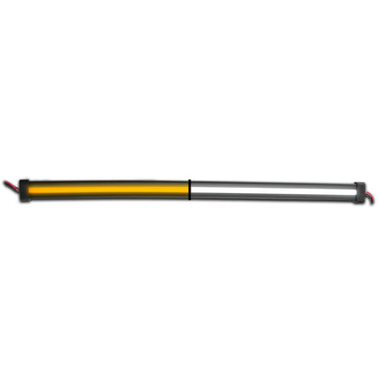 Trux - Dual Revolution 12" Clear Amber to White Aux. Center Glow LED Strip Light (60 Diodes)