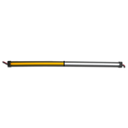 Trux - Dual Revolution 24" Clear Amber to White Aux. Center Glow LED Strip Light (120 Diodes)