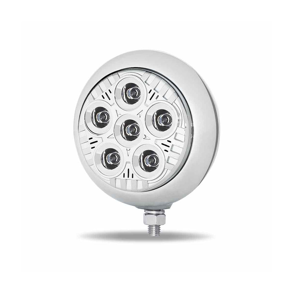 5" Legacy Series Chrome Round LED Work Light w Legacy Housing (2000 Lumens)