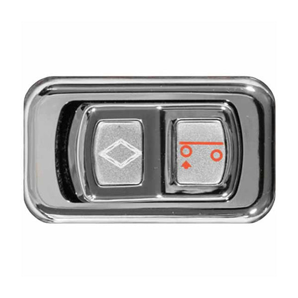 Rockwood Chrome Lift Axle Rocker Switch For Peterbilt – Berube's Truck ...