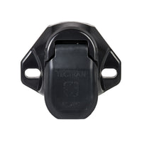 Tectran - 7-Way Poly ‎Bull Nose Socket (Ring Terminals & Split Pin)