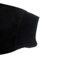 Berube's 1/4 Zip Sweatshirt - Black w Berube's Logo