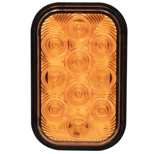 Maxxima - 3” x 5” Rectangular Amber Park/Front/Rear Turn - 10 LED
