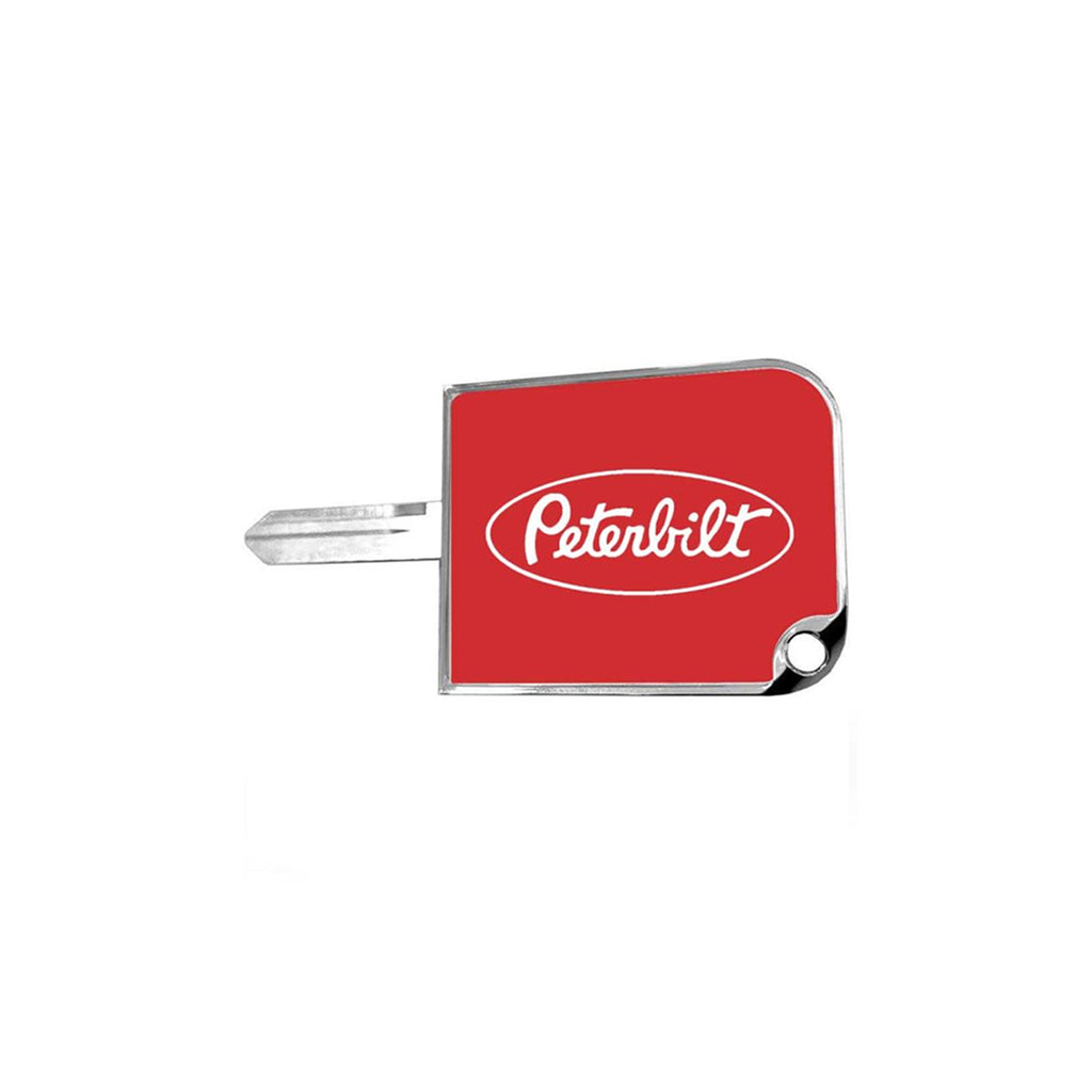 Small Peterbilt Oval Logo Key Cover (Red)