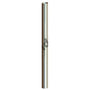Grand Rock - 8" x 96" O.D. Straight Cut (Flat Top) Chrome Exhaust Stack