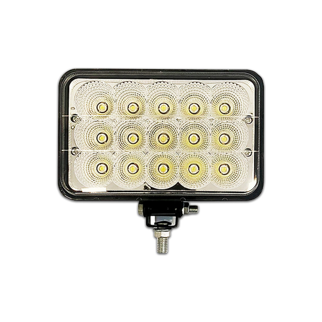 Haizer USA - 4" x 6" Bracket Mounted Fog Work Light (Amber LEDs)