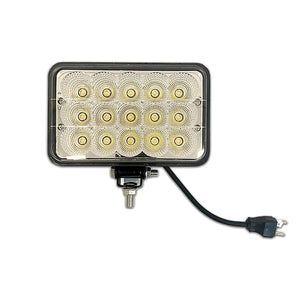 Haizer USA - 4" x 6" Bracket Mounted Fog Work Light (Amber LEDs)