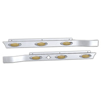 Panelite - Peterbilt 589 Block Heater Cab Panels (3 x M1 Amber LED Lights)