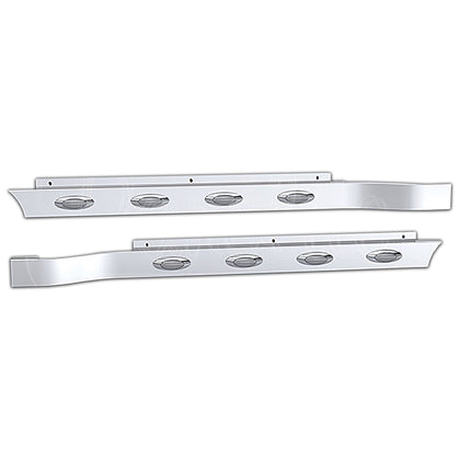 Panelite - Peterbilt 589 Cab Panels (4 x M5 Amber/Clear LED Lights)