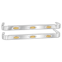 Panelite - Peterbilt 589 58" Sleeper Panels (3 x M1 Amber Lights)