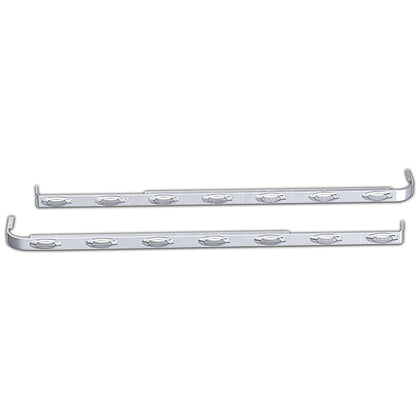 Panelite - Peterbilt 589 72" Sleeper Panels with Extenders (7 x M1 Amber/Clear LED Lights)