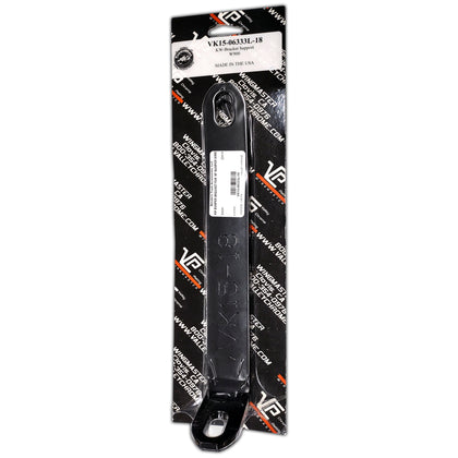 Valley Chrome - Kenworth W900 Bumper Support Bracket for 18" Bumpers (Black)