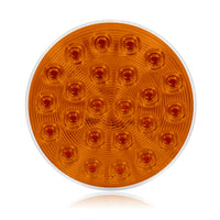 Maxxima - 4" Round Amber Flashing LED Warning & Amber Park or Turn Signal Light