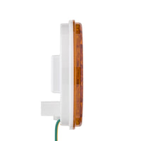 Maxxima - 4" Round Amber Flashing LED Warning & Amber Park or Turn Signal Light