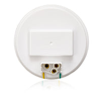 Maxxima - 4" Round Amber w Clear Lens Flashing LED Warning & Turn Signal Light