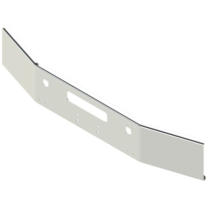 Valley Chrome - 1986-2003 Kenworth T-800 Conventional Square 14" Chromed Bumper w 7" Break Back