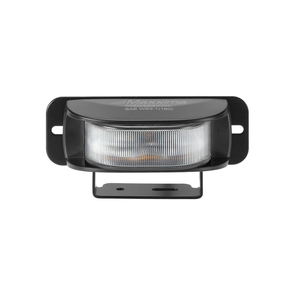 Maxxima - 180-Degree 12 LED Surface Mount Warning Light (Amber/Clear)