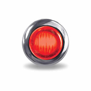 Trux - 3/4″ Red/Red Marker Round LED Light – 3 Diodes
