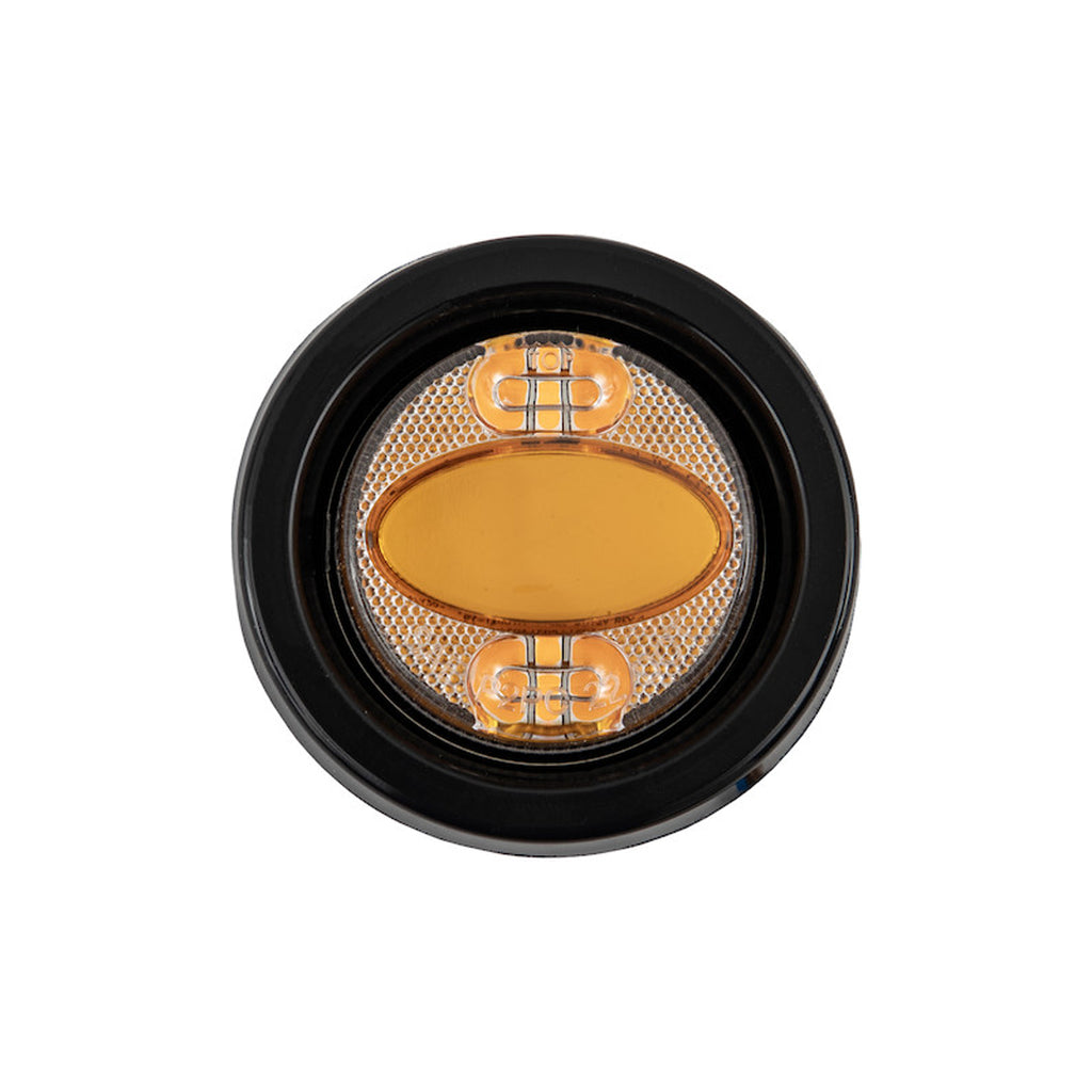 Buyers - 2" Round Recessed Combo Marker/Strobe Light (Amber/Amber)