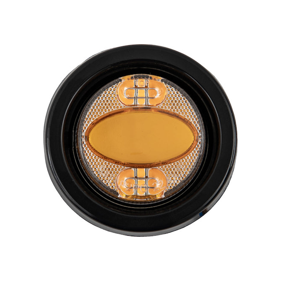 Buyers - 2.5" Round Recessed Combo Marker/Strobe Light (Amber/Amber)