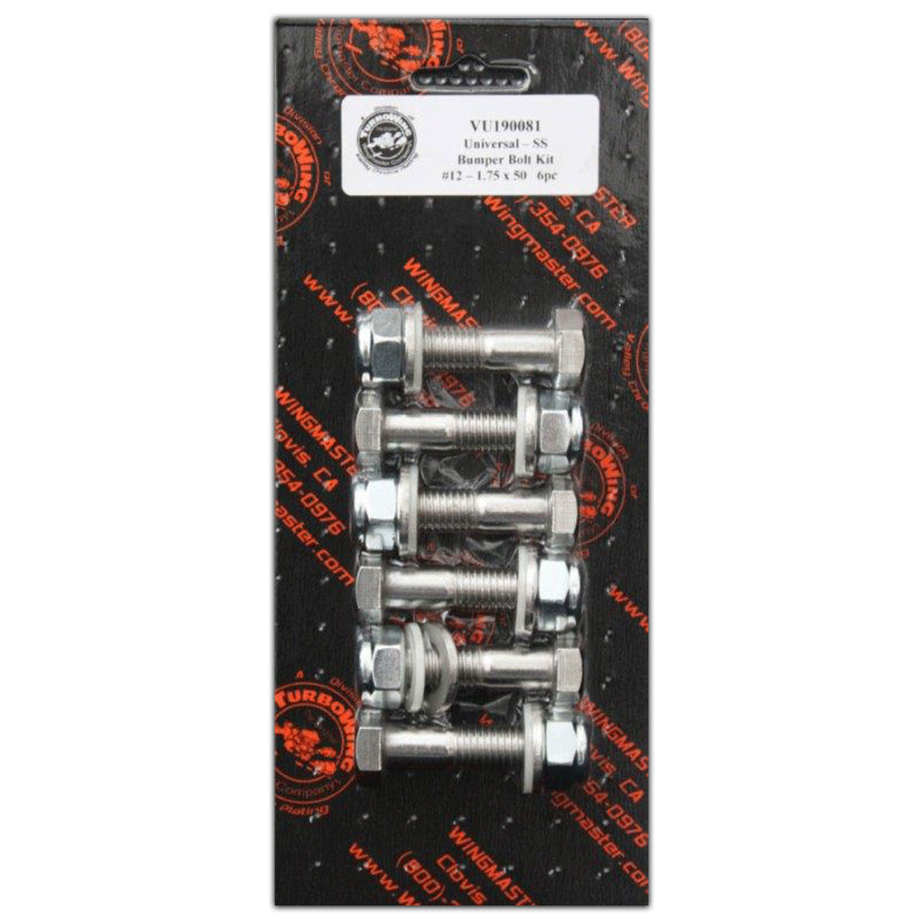 Valley Chrome - Universal Bumper Hex Bolt (6 pc.)