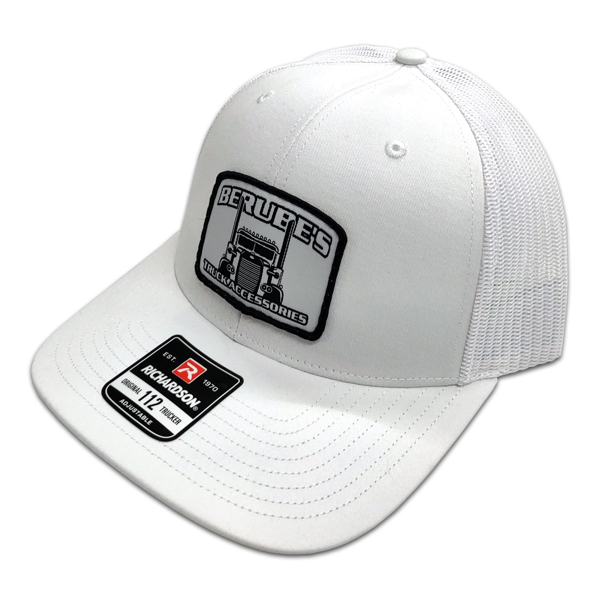 Berube's - "112 Style" Snapback Trucker Hat (Multiple Colors) - Berube's Truck Accessories