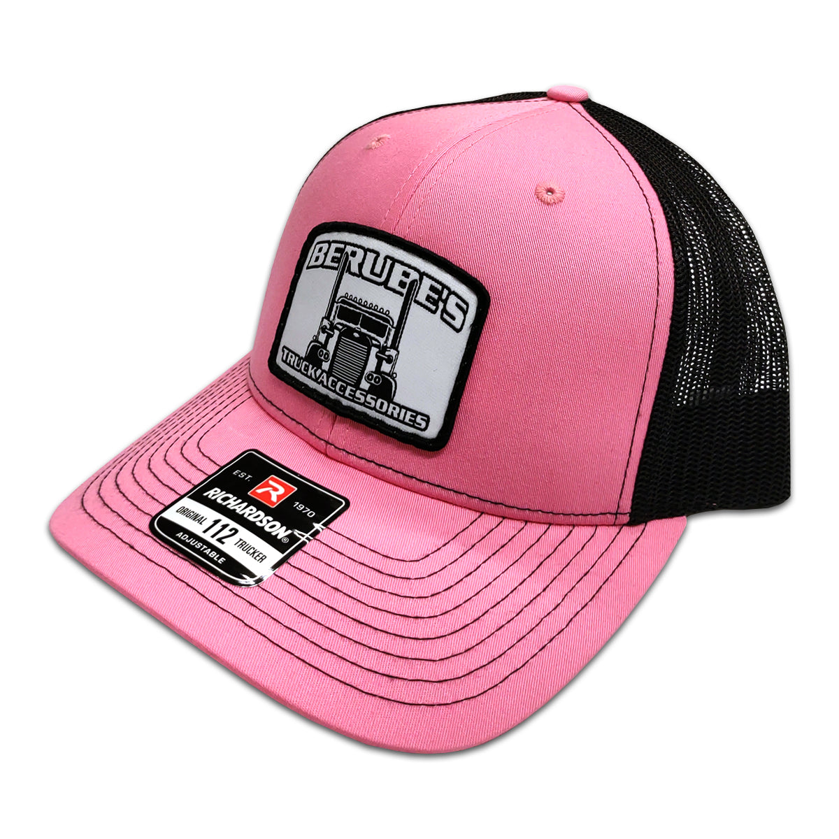 Berube's - "112 Style" Snapback Trucker Hat (Multiple Colors) - Berube's Truck Accessories